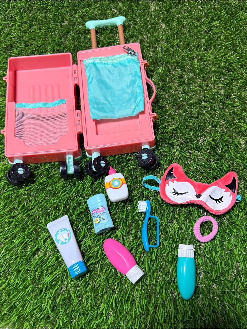 The travel suitcase